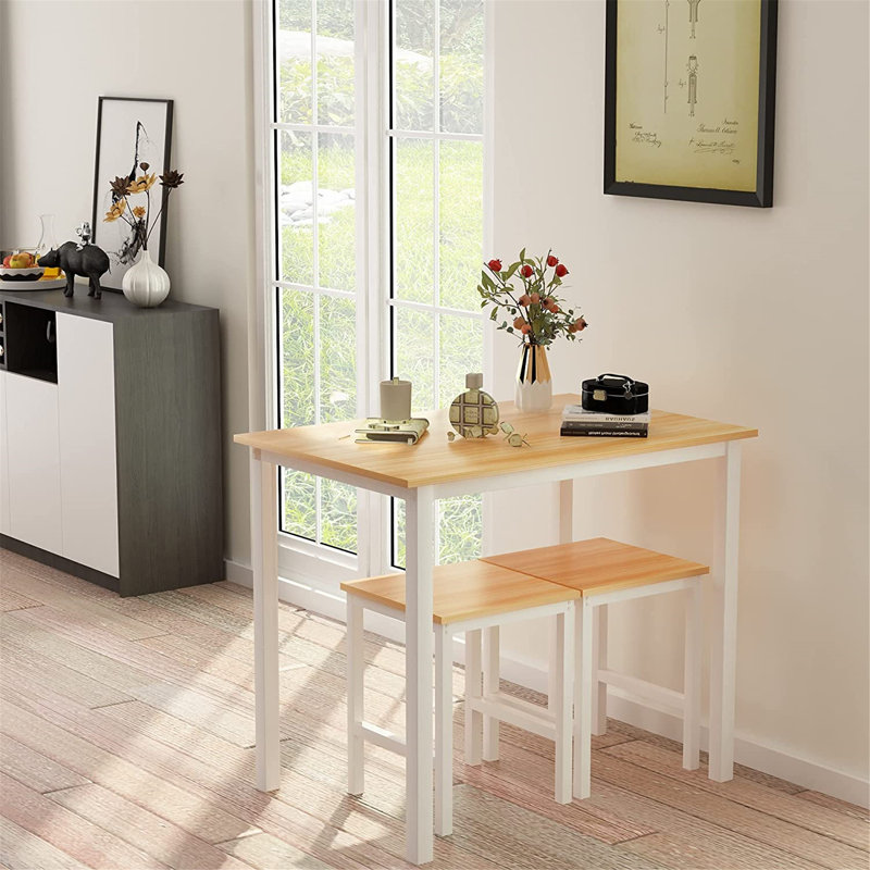 Ensemble repas pour 2 personnes Apisan, Naturel / blanc / naturel / blanc