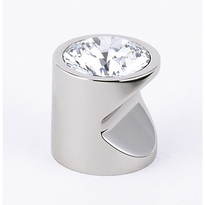 Poignée cylindrique en cristal Swarovski