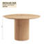 Table Mid-Century moderne - 46,8 pouces Essential