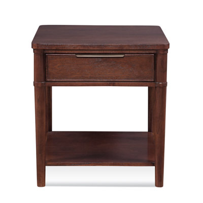 Clair Solid Wood End Table