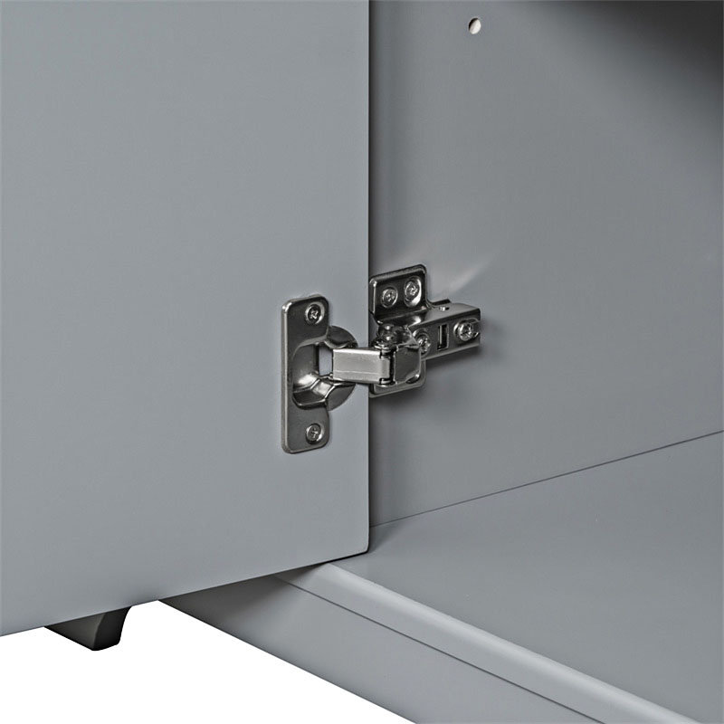 35.60'' Single Bathroom Vanity Base Only, Gray