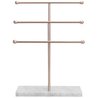 Marble Base Jewellery Stand