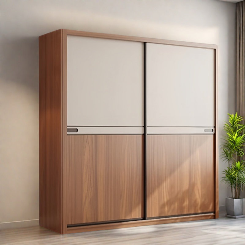 Luxurious And Simple Wardrobe, 83" H x 71" W x 24" D