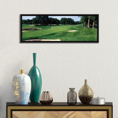 " Trees In A Golf Course, Whirlpool Golf Course, Niagra Falls, Ontario, Canada " by Panoramic Images