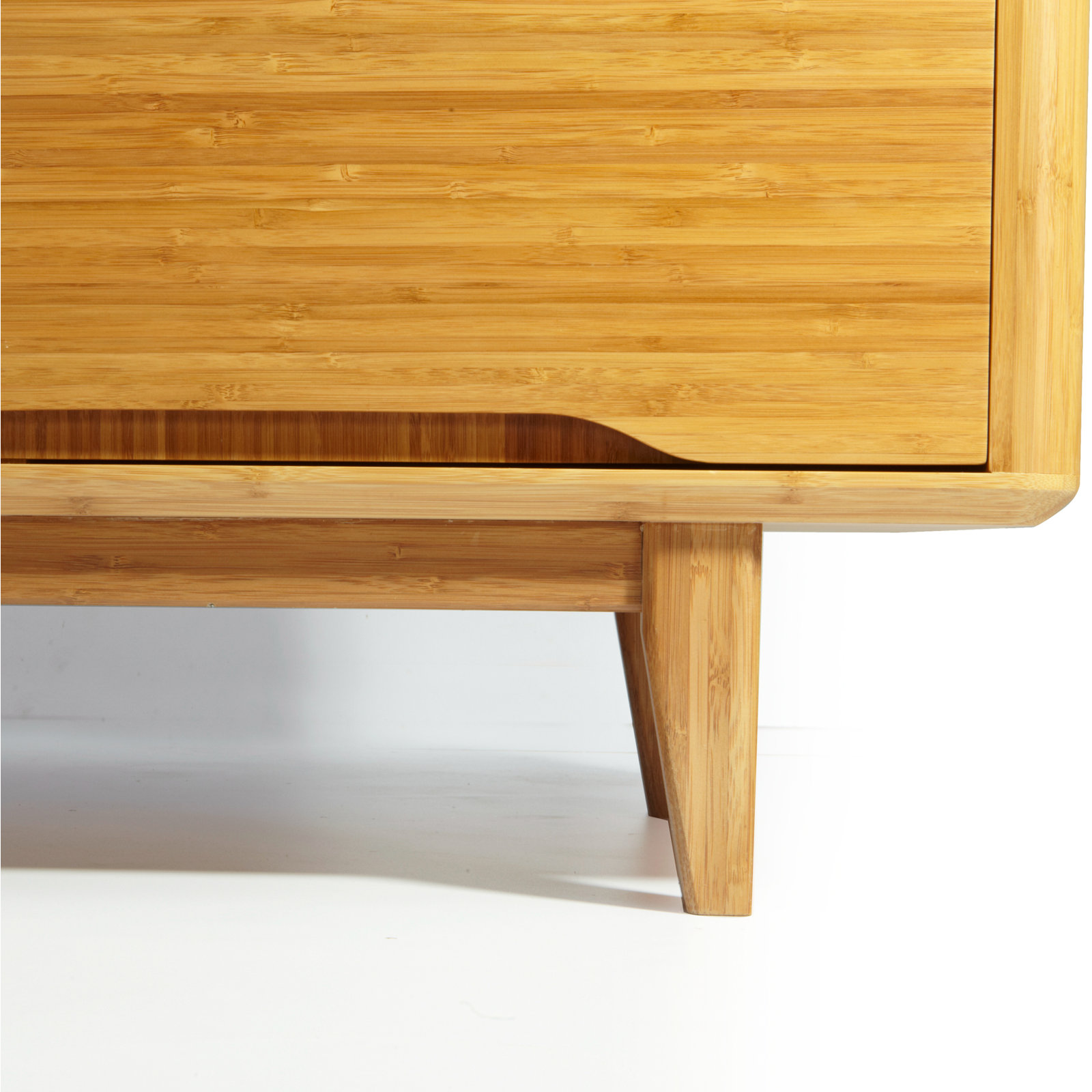 Lacey 54" Solid Wood TV Stand, Caramelized
