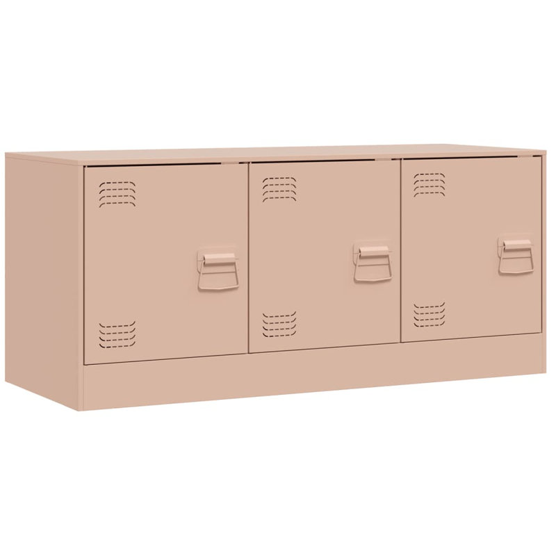 Alamar TV Stand for TVs up to 24", Antique Pink/Pink