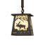 Mini-luminaire suspendu 7 po