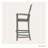 POLYWOOD Palm Coast Bar Chair-21320253