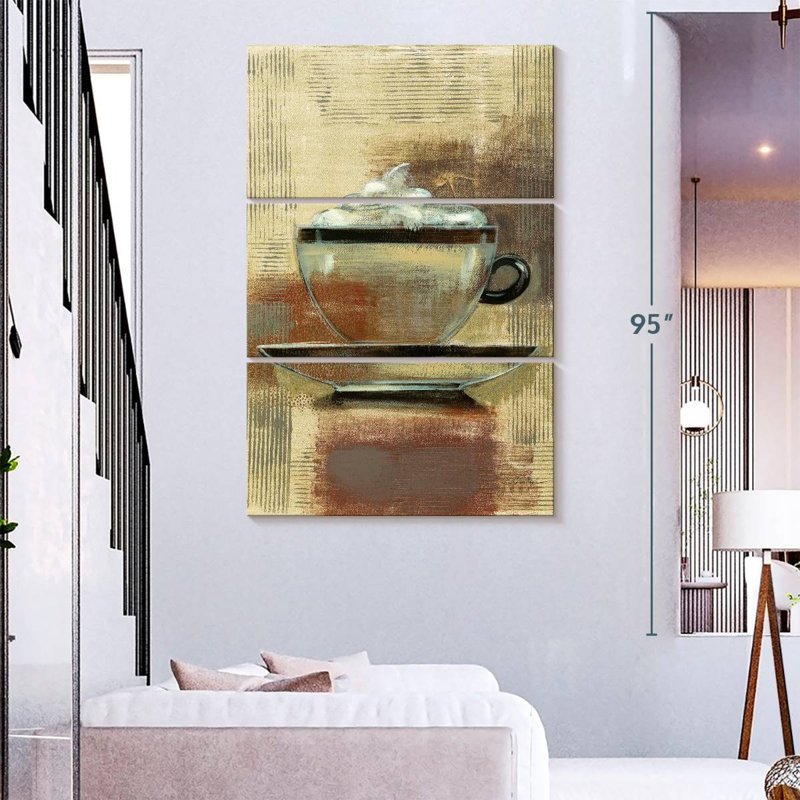 Yarlin Cafe Classico II Neutral, 74" H x 48" W