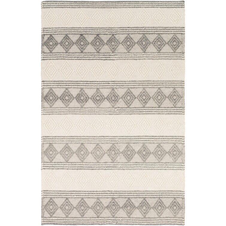 Litchfield Handmade Flatweave Wool/Cotton Area Rug in Cream Langley Street Rug Size: Rectangle 5' x 7'6