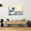 Under The Wave Of Kanagawa, Or The Great Wave From The Series 36 Views Of Mt.Fuji,C.1830-31 Abstract Contemporary Coastal Mountain Wall Art Print-898341224