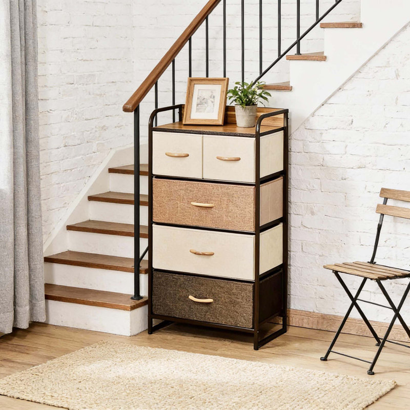 Armoire autoportante à plusieurs niveaux et tour de commode pour le rangement dans le couloir
