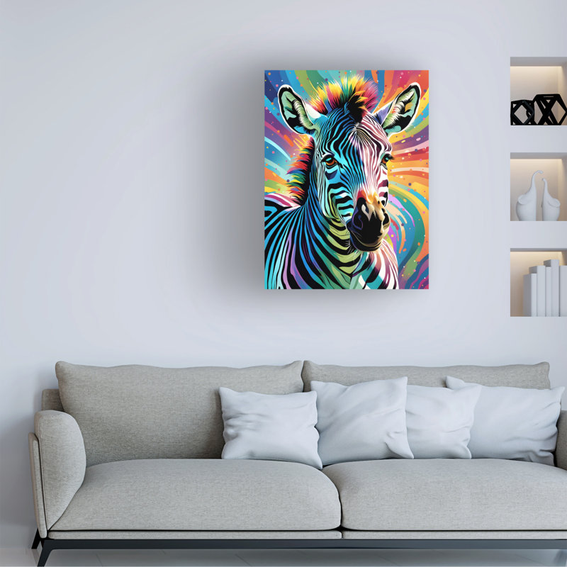 Art sur toile Tina Lavoie, H 35 po x l 47 po