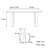 Simple white rectangular rock dining table set-106445866