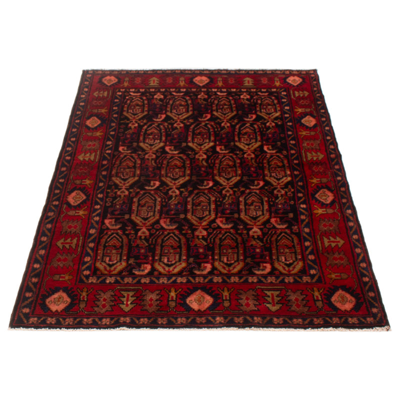 Tapis bleu marine Andelz 4 pi 10 po x 7 pi 1 po