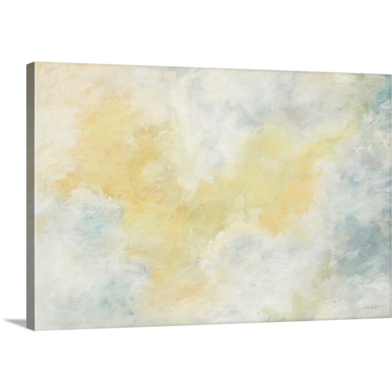 «Golden Sky 01» par Lisa Audit - reproduction d'art, Toile tendue, H 40 po x l 60 po x P 1,25 po