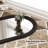 Arched Waterproof Solid Wood Wall Mirror -27452579-27452637