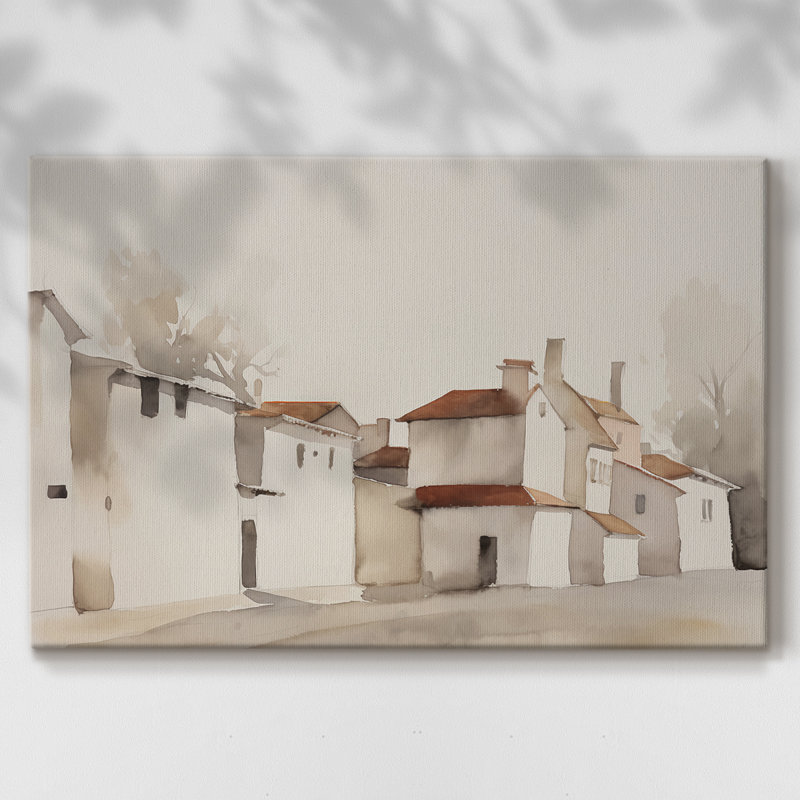 Paysages rétro-XL III -Galerie enveloppée Cavas, 18 x 27