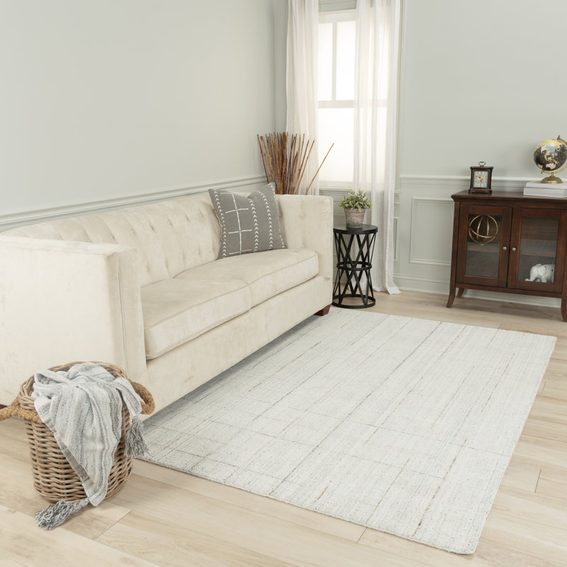 Tapis rectangulaire en laine Nirah, Rectangle 8 pi 6 po x 11 pi 6 po