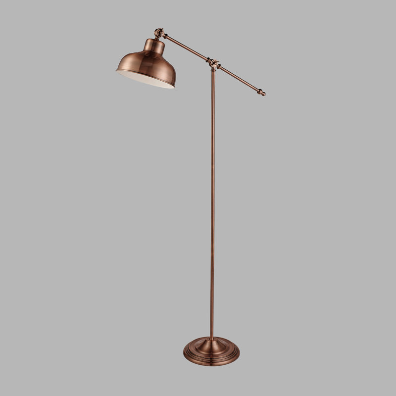 Ashtown 150cm Task Floor Lamp, Copper