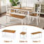 Solid Wood Top Dining Set