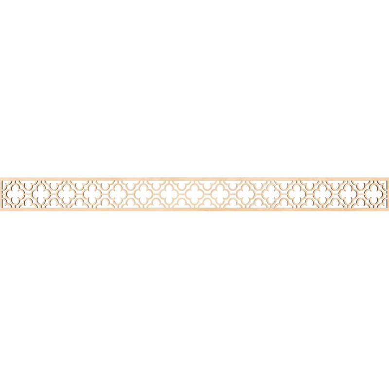 Moulure de Chicago, Bouleau, H 4 po x l 46,375 po x P 0,25 po