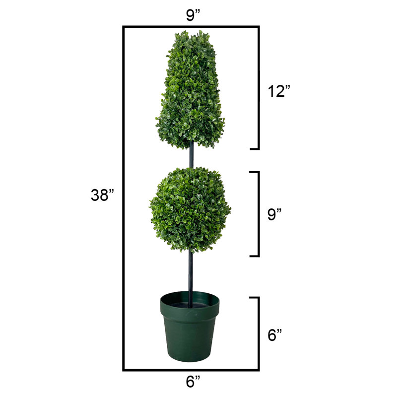 Buis artificiel 38 po en pot, 1