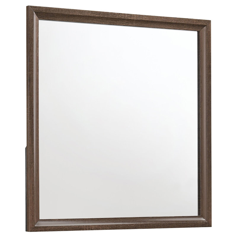 Gaonou Elegant Design - Miroir pour commode brun chaud Gaonou