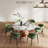 Mid-Century Modern Farmhouse Round Sintered Stone Pedestal Otelia For 4/6/8/10-1650228166-1650228161