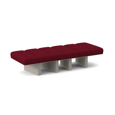 Oblique Upholstered Bench