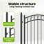 104 cm W Steel Gate Fencing-121122512