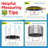 Machrus Upper Bounce Trampoline Enclosure Net, Fits 7.5' Round Frame, Using 6 Straight Poles