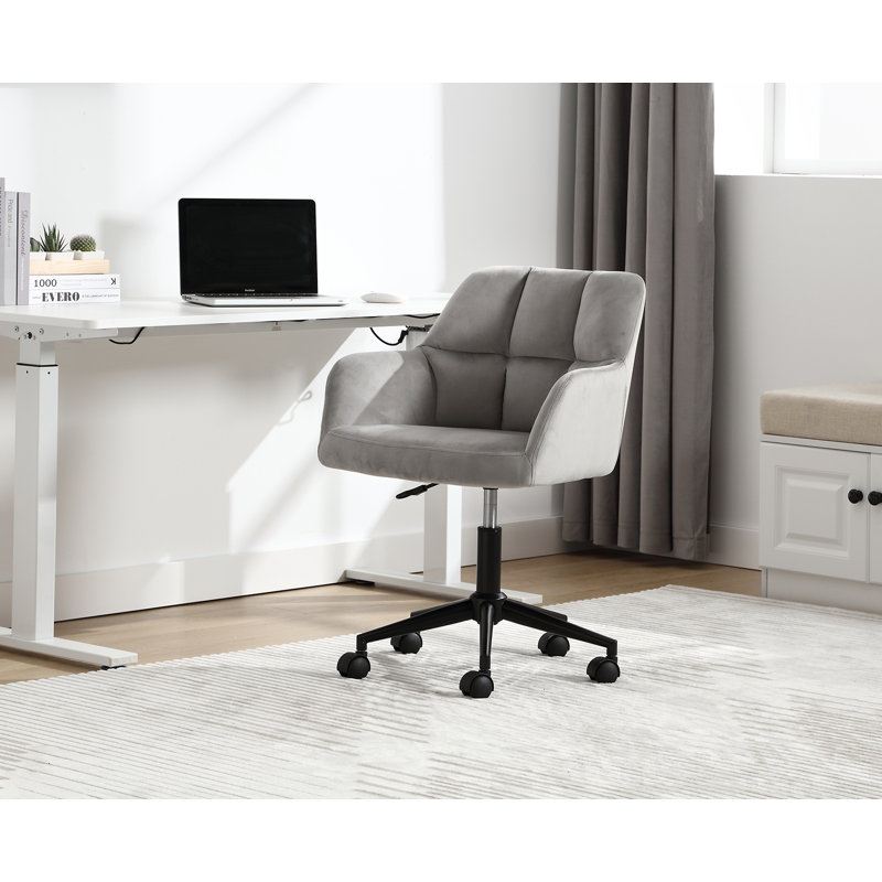Airionna Ergonomic Adjustable Swivel Chair Office Chair , Grey