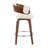 Archaimbaud Swivel Upholstered Counter Stool
