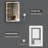 Harana Front and Back Lighting Dimmable Anti-Fog Bathroom/Vanity Mirror with Tempered Glass-1285717148