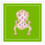 Palace Chair In Apple Giclee Print by Dana Gibson-106009702