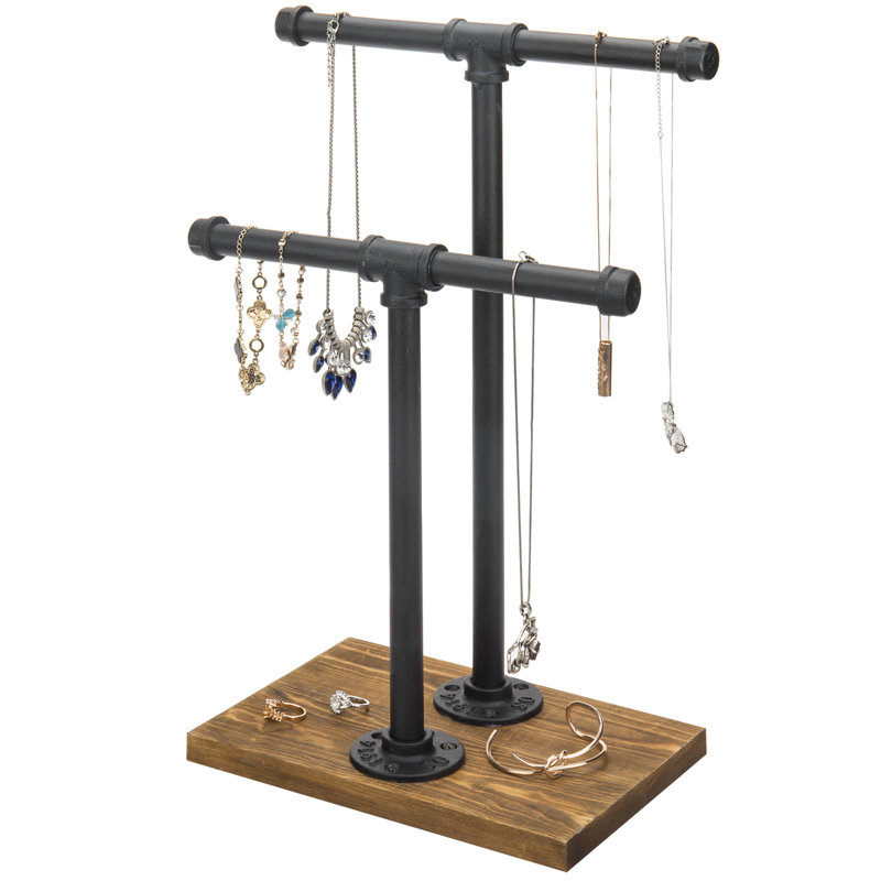 Industrial Bar Jewellery Stand