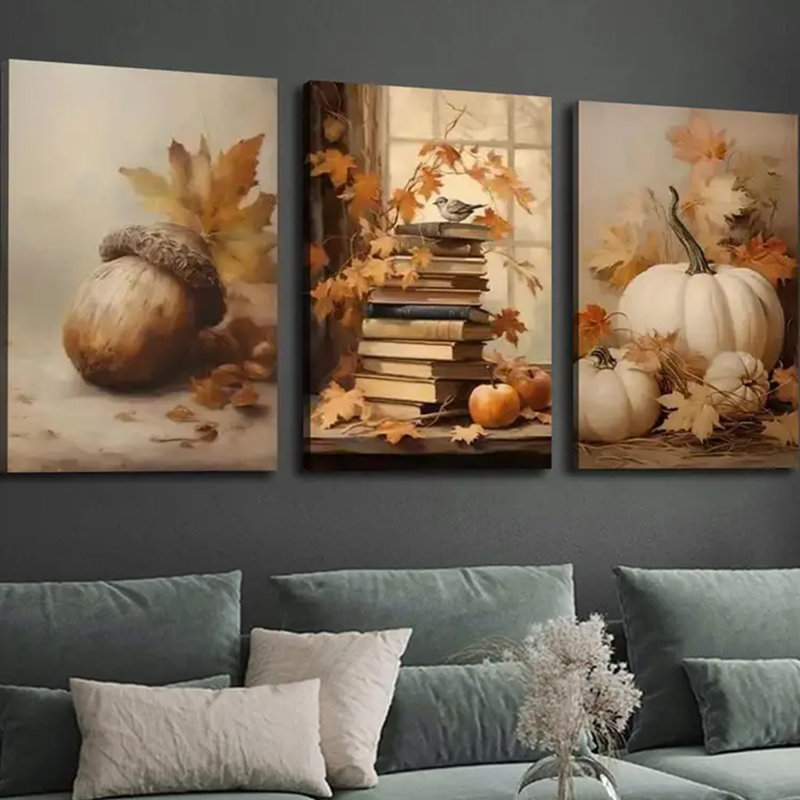 3 Piece Wrapped Canvas Print