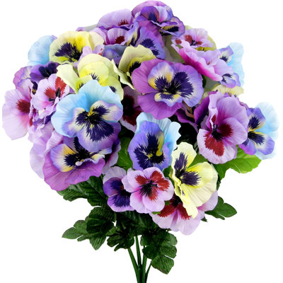 Buisson de fleurs artificielles