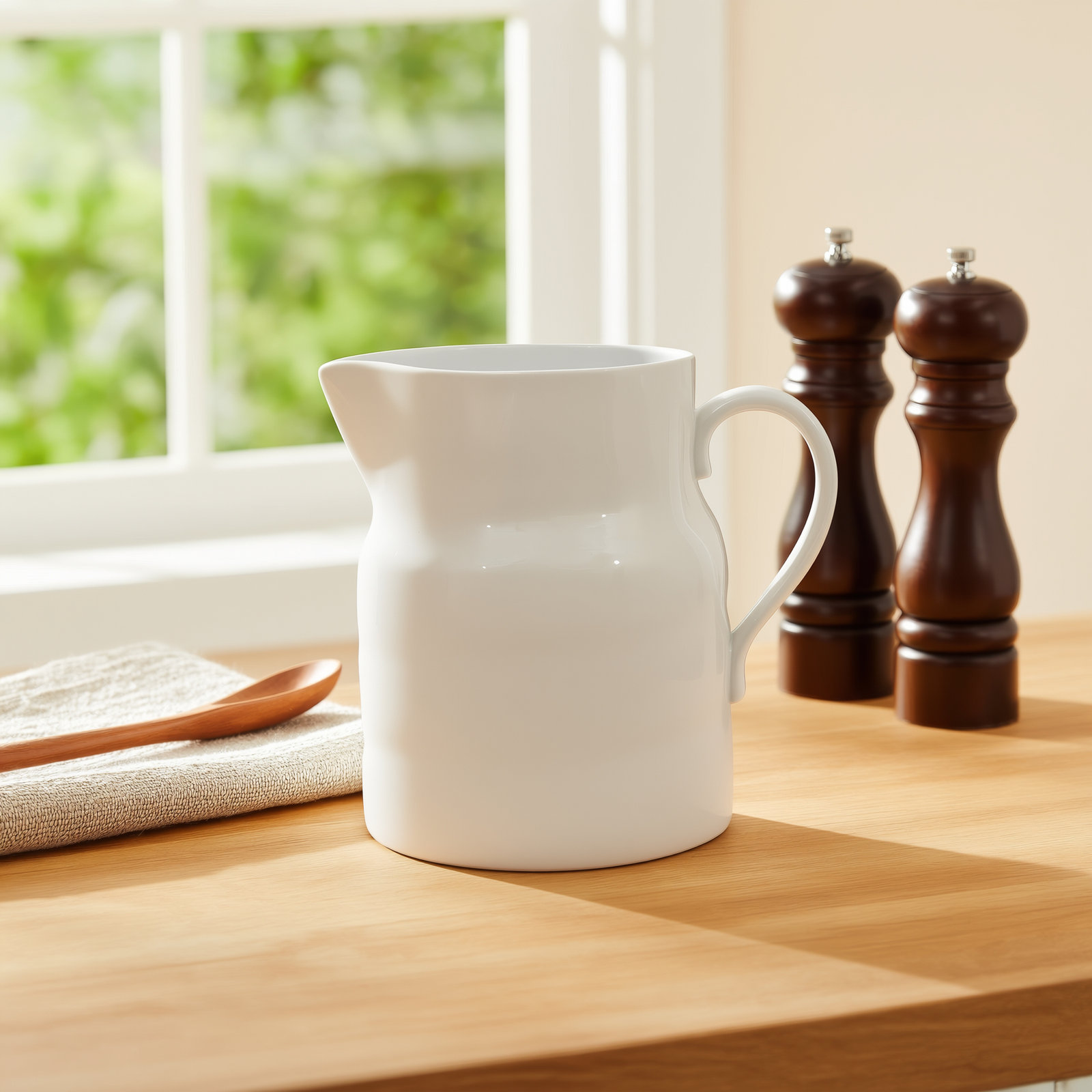 Adrielle 64oz. Stoneware Pitcher