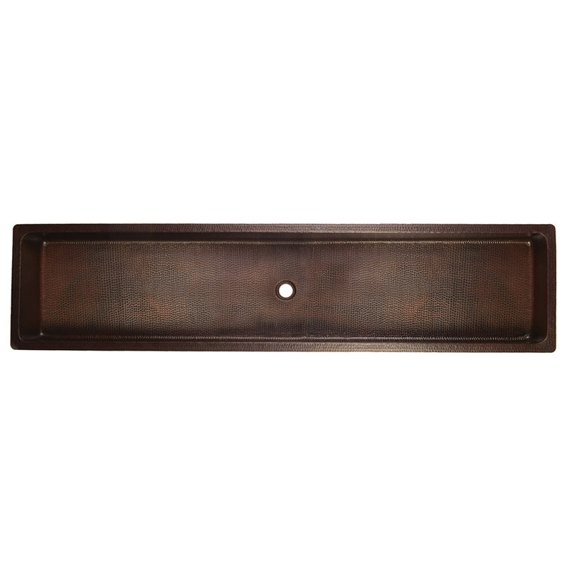 Ensemble de lavabo et de drain pour salle de bain Premier Copper Products BSP5_VREC60SKDB-P