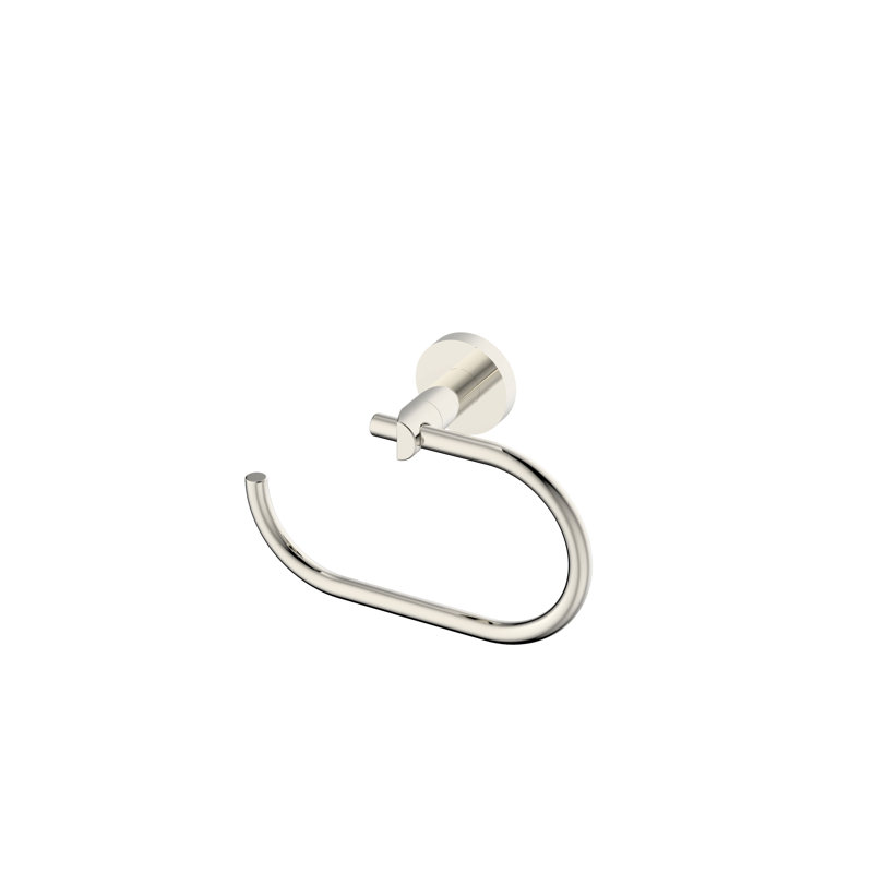 Casmir Towel Ring, Brushed Nickel