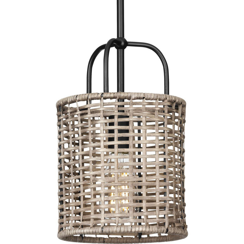 Luminaire suspendu cylindrique 1 lumière