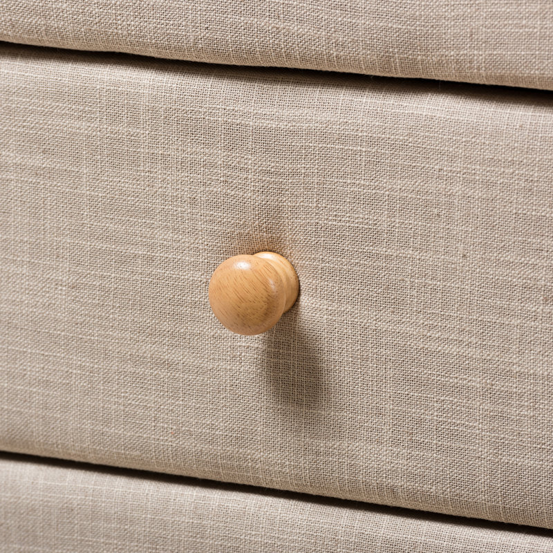 Martinstown 2 - Drawer Nightstand, Beige