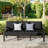 Mcknight 76'' Outdoor Aluminum Patio Sofa with Angled Backrest, Curved Armrests & Reinforced Support Legs-1884906723