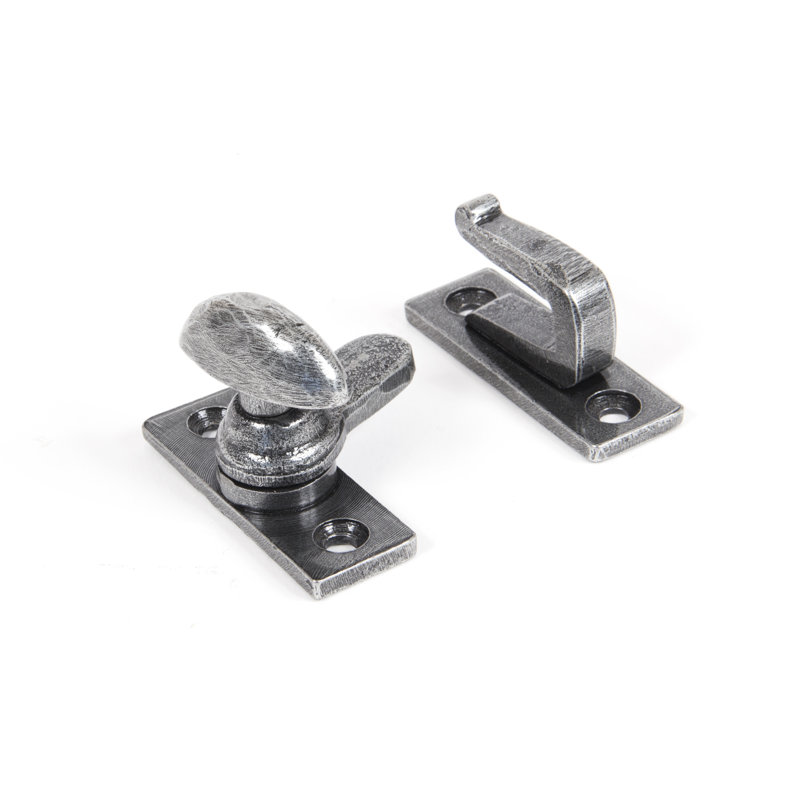Cupboard Turns Latch, Pewter Patina