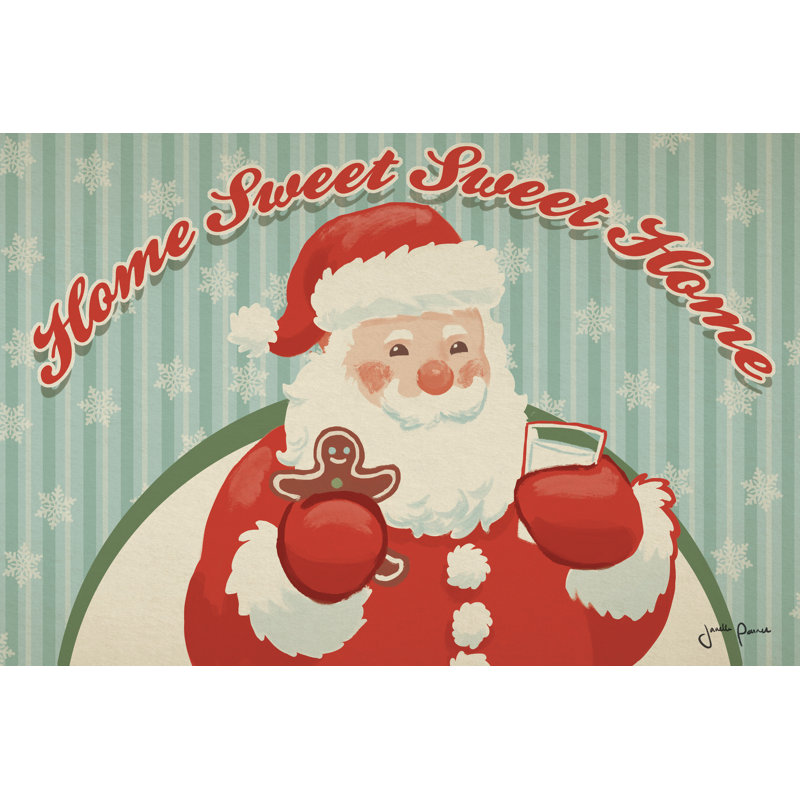 Retro Christmas V by Janelle Penner - Wrapped Canvas Print, 81cm H x 122cm W x 3.8cm D