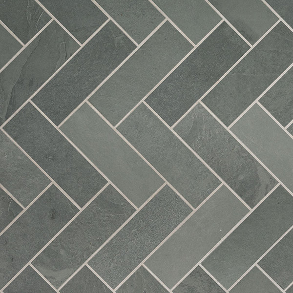 Montauk Black Subway Tile 4x12