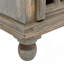 Table de chevet avec motif sculpté, durable et polyvalente pour les petits espaces et le décor de chambre à coucher