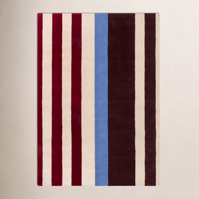 Marimekko Ralli Hand-Woven Striped Rug